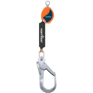 Samopovratna varovalna vrv 2 m Portwest FP80 – 140 kg 