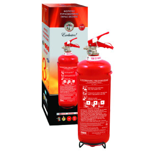 Gasilni aparat na prah 3kg Mobiak S-3 